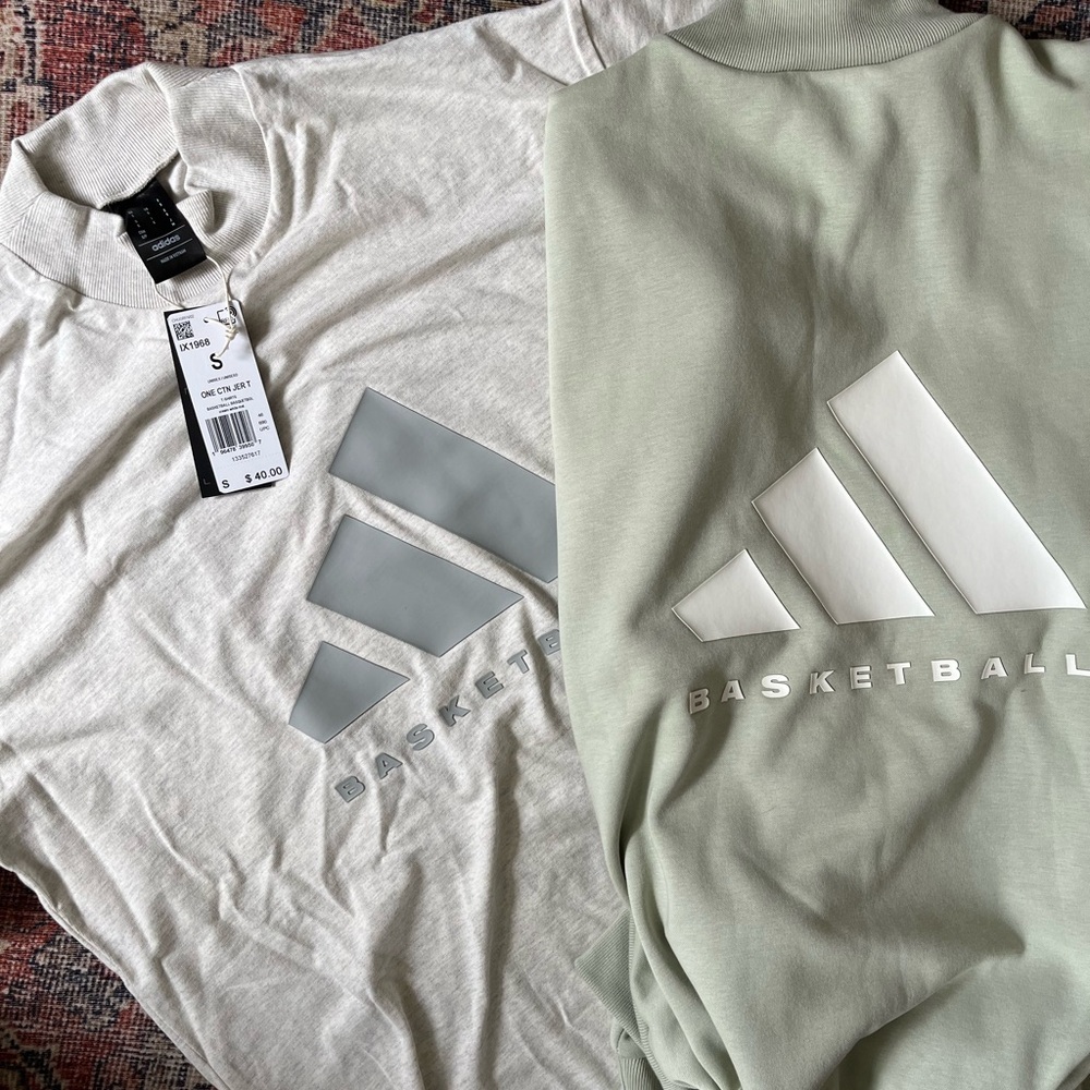 RARE Adidas Basketball Crewneck Sweatshirt & Tee Collection